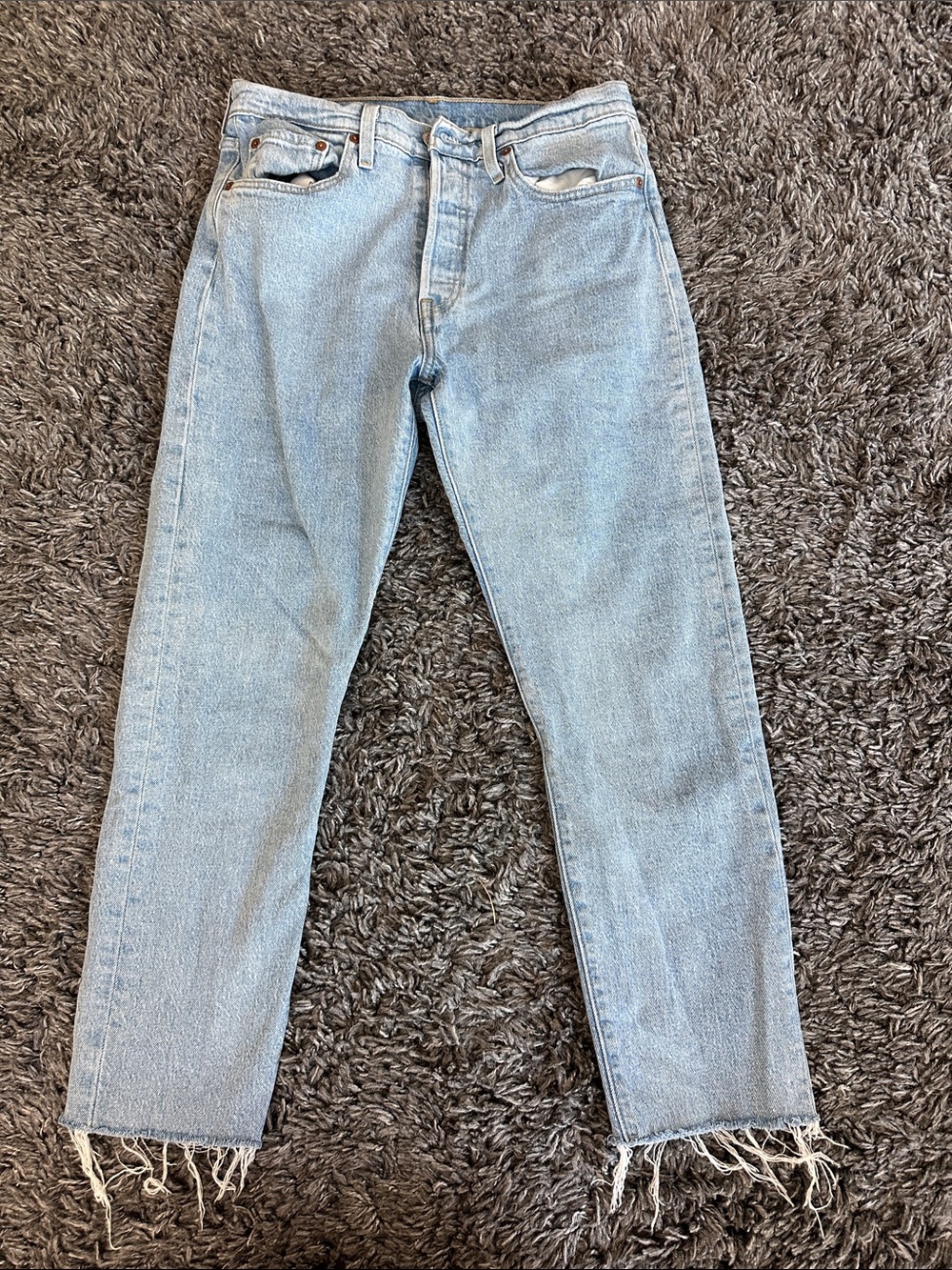 Levi's Light Blue Slim Straight Jeans
